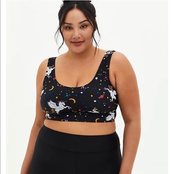 New! HTF set! Torrid sz 2 Pegasus Bathing Swim Suit Strappy Bottoms 2X - Picture 1 of 6